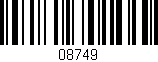 Código de barras (EAN, GTIN, SKU, ISBN): '08749'