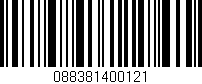 Código de barras (EAN, GTIN, SKU, ISBN): '088381400121'