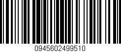 Código de barras (EAN, GTIN, SKU, ISBN): '0945602499510'
