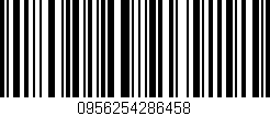 Código de barras (EAN, GTIN, SKU, ISBN): '0956254286458'