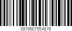 Código de barras (EAN, GTIN, SKU, ISBN): '0978607554878'