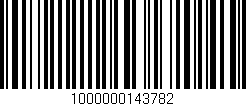 Código de barras (EAN, GTIN, SKU, ISBN): '1000000143782'