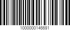Código de barras (EAN, GTIN, SKU, ISBN): '1000000146691'