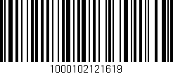 Código de barras (EAN, GTIN, SKU, ISBN): '1000102121619'