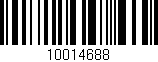 Código de barras (EAN, GTIN, SKU, ISBN): '10014688'