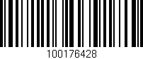 Código de barras (EAN, GTIN, SKU, ISBN): '100176428'