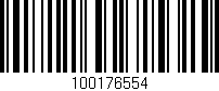 Código de barras (EAN, GTIN, SKU, ISBN): '100176554'