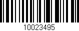Código de barras (EAN, GTIN, SKU, ISBN): '10023495'