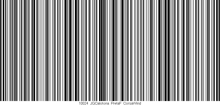 Código de barras (EAN, GTIN, SKU, ISBN): '10024_JGCalotona_PretaF_CorsaWind'
