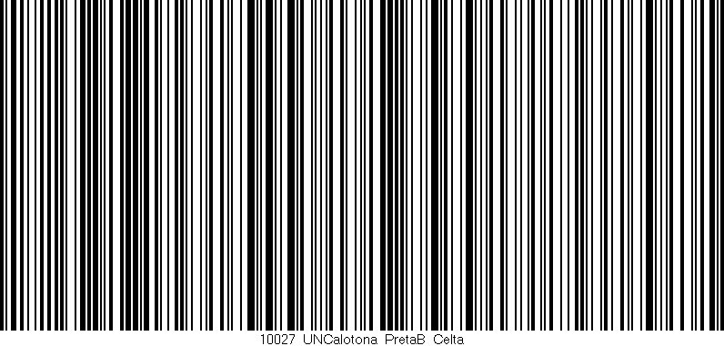 Código de barras (EAN, GTIN, SKU, ISBN): '10027_UNCalotona_PretaB_Celta'