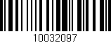 Código de barras (EAN, GTIN, SKU, ISBN): '10032097'