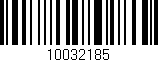 Código de barras (EAN, GTIN, SKU, ISBN): '10032185'