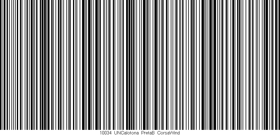 Código de barras (EAN, GTIN, SKU, ISBN): '10034_UNCalotona_PretaB_CorsaWind'