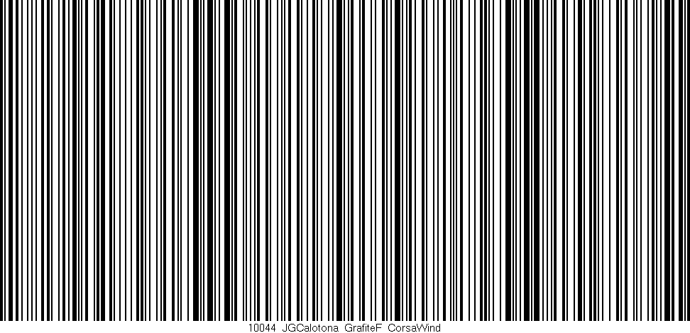 Código de barras (EAN, GTIN, SKU, ISBN): '10044_JGCalotona_GrafiteF_CorsaWind'