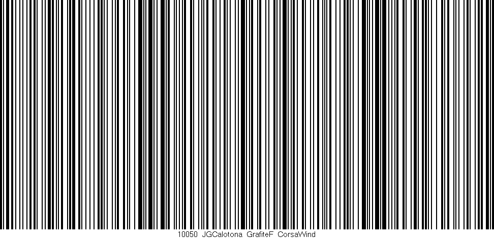 Código de barras (EAN, GTIN, SKU, ISBN): '10050_JGCalotona_GrafiteF_CorsaWind'
