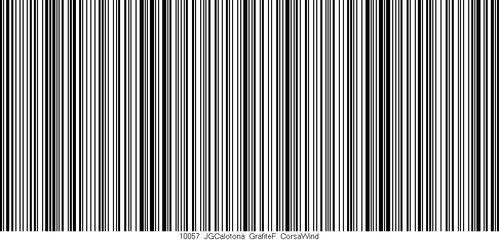 Código de barras (EAN, GTIN, SKU, ISBN): '10057_JGCalotona_GrafiteF_CorsaWind'