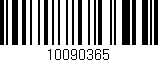 Código de barras (EAN, GTIN, SKU, ISBN): '10090365'