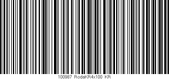 Código de barras (EAN, GTIN, SKU, ISBN): '100987_RodaKR4x100_KR'