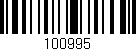 Código de barras (EAN, GTIN, SKU, ISBN): '100995'
