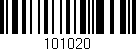 Código de barras (EAN, GTIN, SKU, ISBN): '101020'