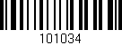 Código de barras (EAN, GTIN, SKU, ISBN): '101034'