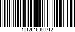 Código de barras (EAN, GTIN, SKU, ISBN): '1012018090712'