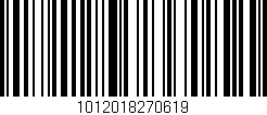 Código de barras (EAN, GTIN, SKU, ISBN): '1012018270619'
