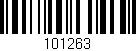 Código de barras (EAN, GTIN, SKU, ISBN): '101263'