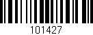 Código de barras (EAN, GTIN, SKU, ISBN): '101427'