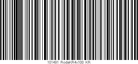 Código de barras (EAN, GTIN, SKU, ISBN): '101491_RodaKR4x100_KR'