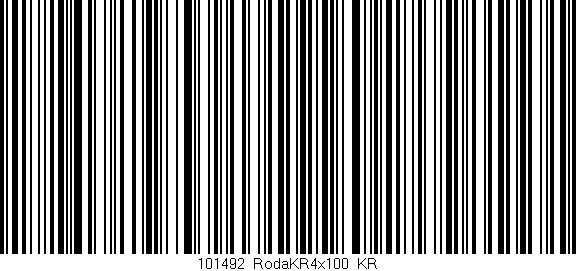 Código de barras (EAN, GTIN, SKU, ISBN): '101492_RodaKR4x100_KR'