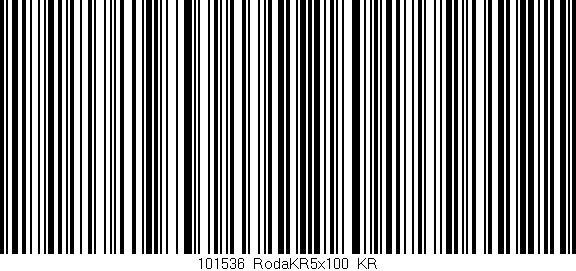 Código de barras (EAN, GTIN, SKU, ISBN): '101536_RodaKR5x100_KR'