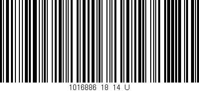 Código de barras (EAN, GTIN, SKU, ISBN): '1016886_18_14_U'