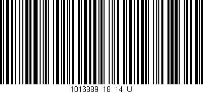 Código de barras (EAN, GTIN, SKU, ISBN): '1016889_18_14_U'