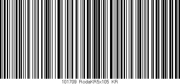 Código de barras (EAN, GTIN, SKU, ISBN): '101709_RodaKR5x105_KR'