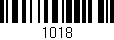 Código de barras (EAN, GTIN, SKU, ISBN): '1018'