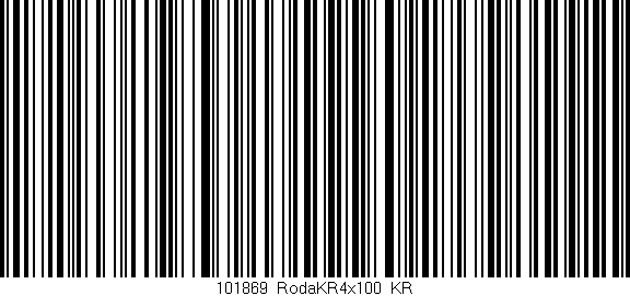 Código de barras (EAN, GTIN, SKU, ISBN): '101869_RodaKR4x100_KR'