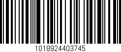 Código de barras (EAN, GTIN, SKU, ISBN): '1018924403745'