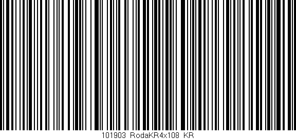 Código de barras (EAN, GTIN, SKU, ISBN): '101903_RodaKR4x108_KR'