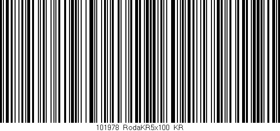 Código de barras (EAN, GTIN, SKU, ISBN): '101978_RodaKR5x100_KR'