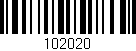 Código de barras (EAN, GTIN, SKU, ISBN): '102020'