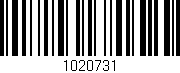 Código de barras (EAN, GTIN, SKU, ISBN): '1020731'