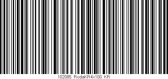 Código de barras (EAN, GTIN, SKU, ISBN): '102085_RodaKR4x100_KR'