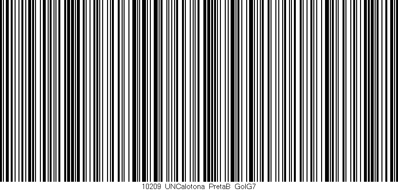 Código de barras (EAN, GTIN, SKU, ISBN): '10209_UNCalotona_PretaB_GolG7'