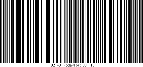 Código de barras (EAN, GTIN, SKU, ISBN): '102148_RodaKR4x108_KR'