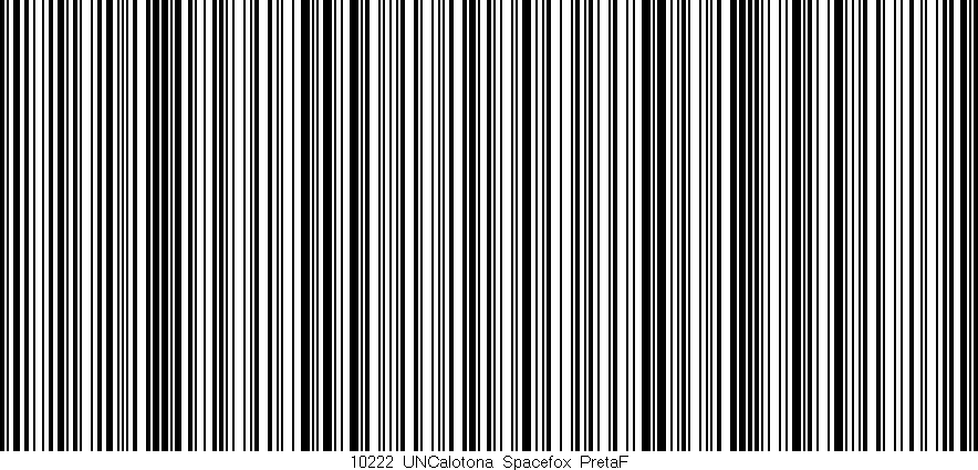 Código de barras (EAN, GTIN, SKU, ISBN): '10222_UNCalotona_Spacefox_PretaF'