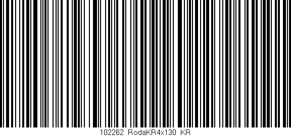 Código de barras (EAN, GTIN, SKU, ISBN): '102262_RodaKR4x130_KR'