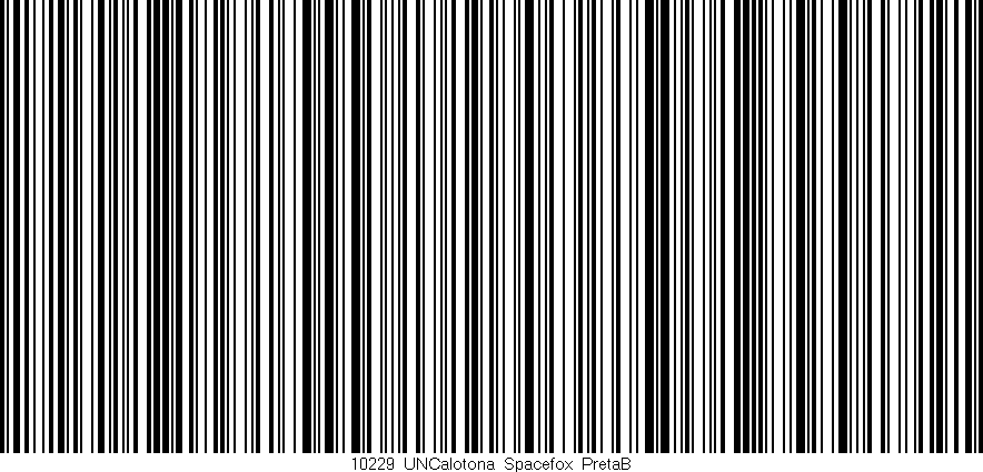 Código de barras (EAN, GTIN, SKU, ISBN): '10229_UNCalotona_Spacefox_PretaB'