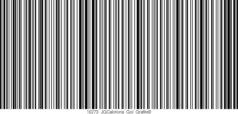 Código de barras (EAN, GTIN, SKU, ISBN): '10273_JGCalotona_Gol_GrafiteB'
