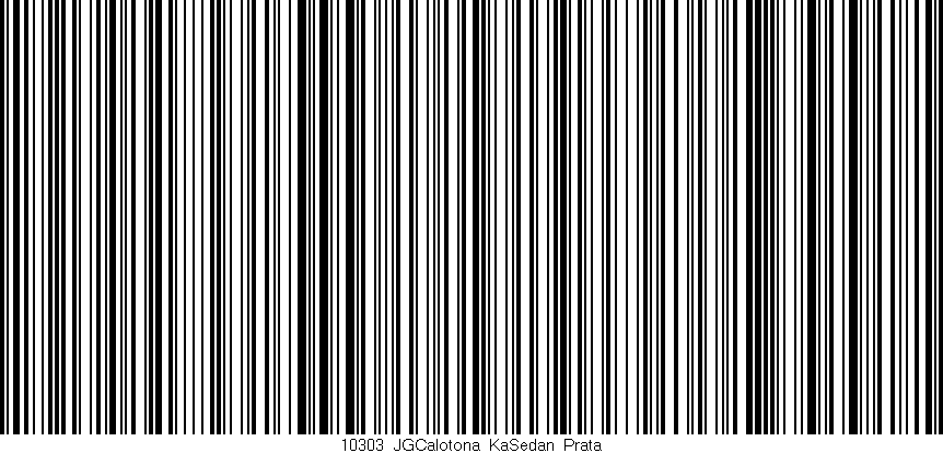 Código de barras (EAN, GTIN, SKU, ISBN): '10303_JGCalotona_KaSedan_Prata'
